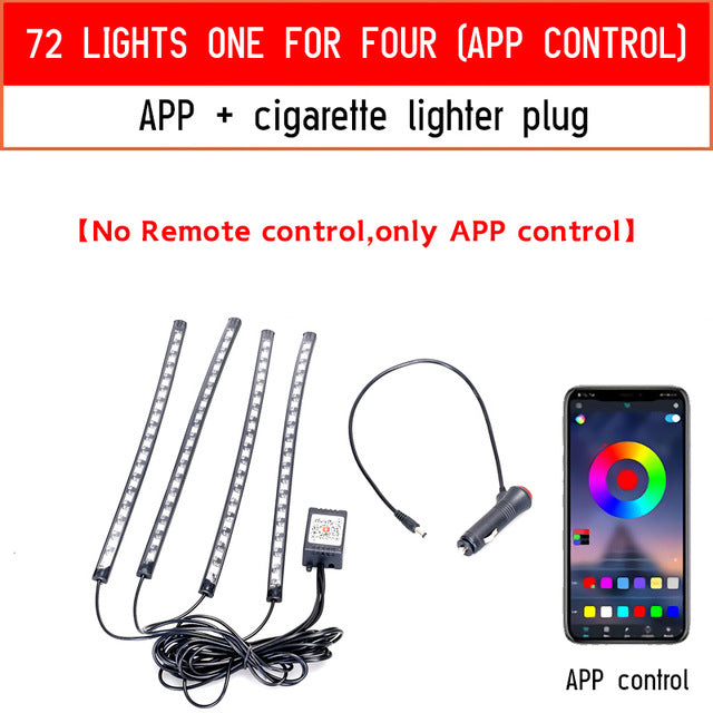 Car Led Light With USB